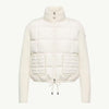 MONCLER Square Quilted Padded Wool Zip Cardigan 160967378 [P]