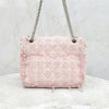 CHANEL ツイード ピンク 2.55 ミニ チェーンバッグ 3848 163156253 [P]