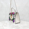 GUCCI Blumenstickerei Dreistreifen Top-Handle Schultertasche 8568 163154752 [P]