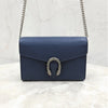 GUCCI Navy Dionysus Mini Leder Kettenhandtasche 401231 2478 13126863 [P]