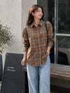 BURBERRY チェック シャツ 80843101 ブラウン 160616610 [P]