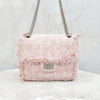 CHANEL ツイード ピンク 2.55 ミニ チェーンバッグ 3848 163156253 [P]