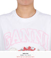 GANNI 半袖Tシャツ A1050029 151 150786338 [P]