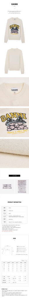 Ganni Teddy Mushroom Knit 161571727 [P]