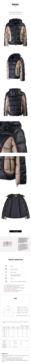 DIESEL W-Ostend パディング (A14405 0DBCH 9XX FW25) 143035594 [P]