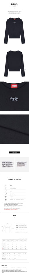 DIESEL Langarm-T-Shirt 0CLBR 9XX FW25 143035550 [P]