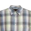 AURALEE Kariertes Herrenhemd A25AS01LC BLUE GREEN 149519989 [P]