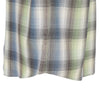 AURALEE Kariertes Herrenhemd A25AS01LC BLUE GREEN 149519989 [P]