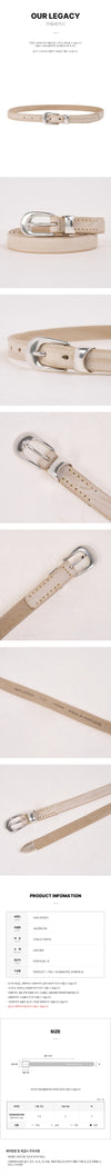 OUR LEGACY Männer 2CM Gürtel 151284521 [P]