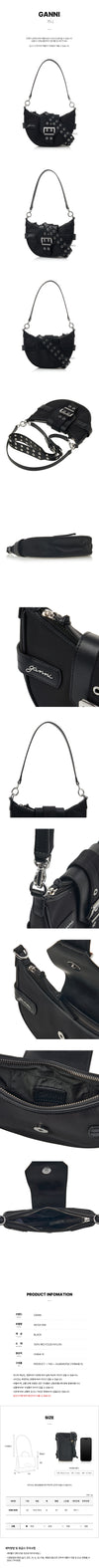 Ganni Small Bucket Crossbody Bag 143665572 [P]
