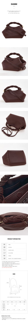 GANNI FW25 レディース スモール バスケットバッグ A7274 979 147406446 [P]