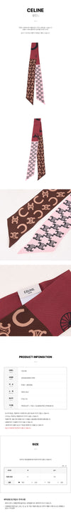 Celine Silk Scarf 151515818 [P]