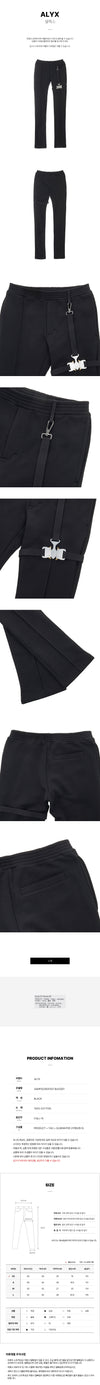 1017 ALYX 9SM Men's Buckle Track Pants 75413713 [P]