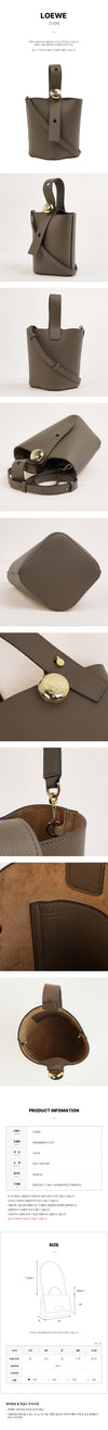 Loewe Mini Pebble Bucket Shoulder Bag 153373224 [P]