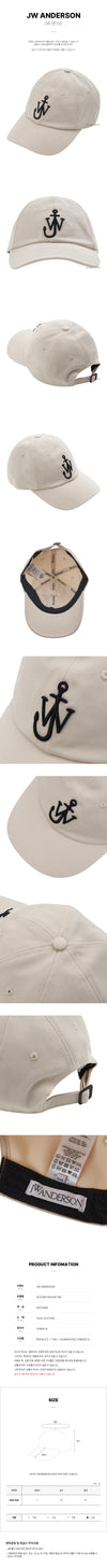 J.W. ANDERSON Baseballkappe aus Baumwolle, unisex, FA0349 106 100342862 [P]