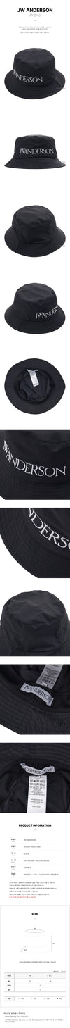 J.W. ANDERSON Logo Bucket Hat 999 100342864 [P]