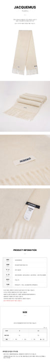Jacquemus Fringe Scarf 152756684 [P]