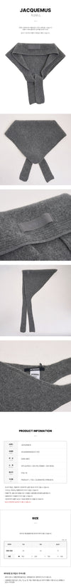Jacquemus Grogran Logo Scarf 152756692 [P]