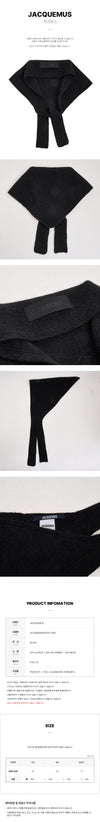 Jacquemus Grosgrain Logo Scarf 152756691 [P]