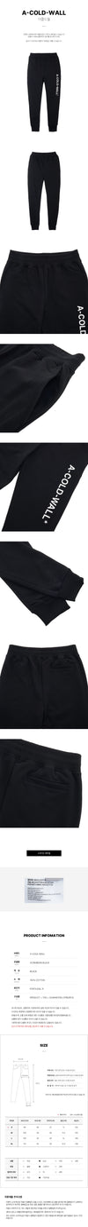 A-COLD-WALL Herren Essentiellen Logo Sweatpants 31995317 [P]