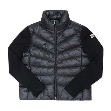 MONCLER Daunenjacke 9B00024 M1131 999 mit Logo-Patch 161013146 [P]