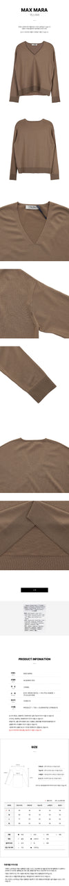 MaxMara Women's ALGHERO Wool Knit 003 35868472 [P]