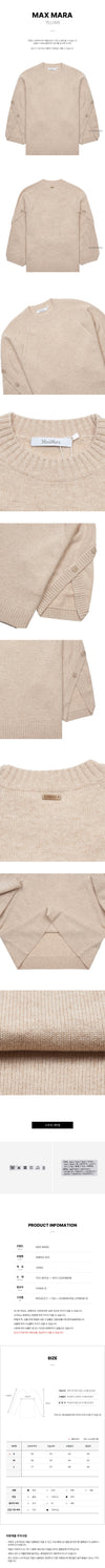 MAXMARA 004 FW25 レディース ウールセーター 140338776 [P]