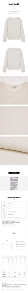 MAXMARA Cashmere Pullover Aster 001 73227248 [P]