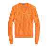 POLO RALPH LAUREN 25SS Pony-Stick-Kabelstrick Orange 151499986 [P]