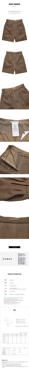 MAXMARA 002 FW25 Damen Polyester Shorts 140339454 [P]