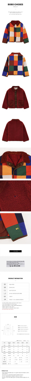 BOBO CHOSES B225AC122 991 (4-9) FW25 Kinder Color Tiles Wendeweste 148445853 [P]