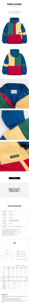 Bobo Choses Color Block Anorak Padded Jacket 148445862 [P]