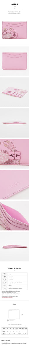 GANNI FW26 レディース クラブ カードケース 158361094 [P]