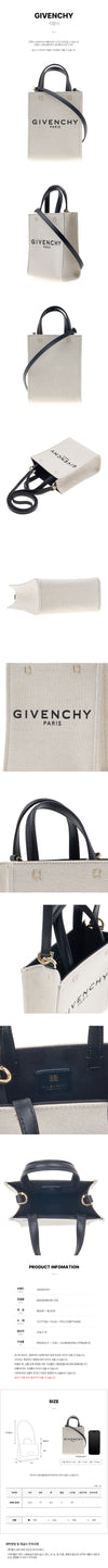 Givenchy Women's Vertical Mini G Tote Bag 255 56248103 [P]