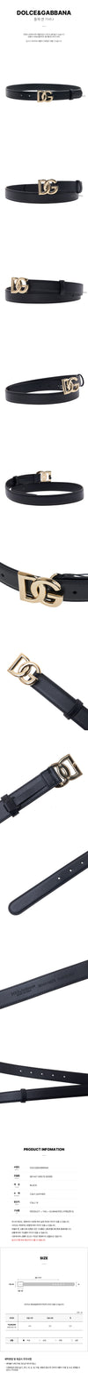 DOLCE & GABBANA Damen-Gürtel mit Logo 136611508 [P]