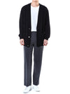 BALMAIN Woll V-Neck Cardigan mit Silberknöpfen 105398164 [P]
