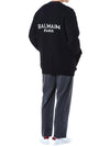 BALMAIN Woll V-Neck Cardigan mit Silberknöpfen 105398164 [P]