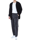 BALMAIN Woll V-Neck Cardigan mit Silberknöpfen 105398164 [P]