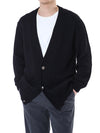 BALMAIN Woll V-Neck Cardigan mit Silberknöpfen 105398164 [P]