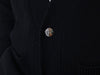 BALMAIN Woll V-Neck Cardigan mit Silberknöpfen 105398164 [P]