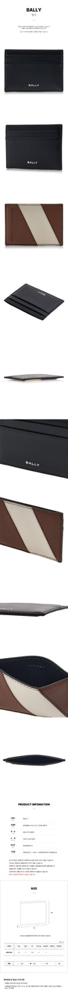Bally Men's Barba Card Holder BHARBA LGO 4 CC CASE I801P 72706346 [P]