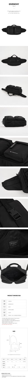 Givenchy Essential Nylon Belt Bag 162370754 [P]