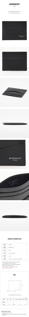 GIVENCHY Männer Kreditkartenetui aus genarbtem Leder 159404229 [P]
