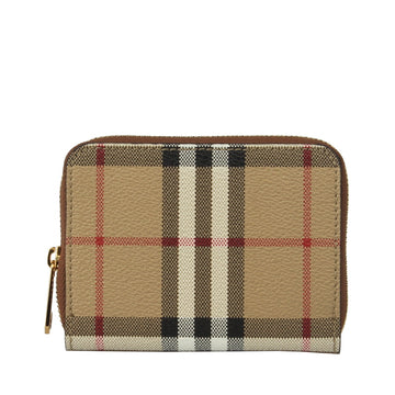 BURBERRY Klein Check Reißverschluss Geldbörse 8109810 145519565