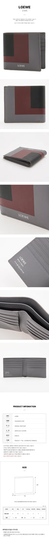 LOEWE C643302X27 0145 FW25 Herren Bifold Geldbörse 150079197 [P]