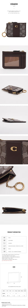 Coach Mini ID Card Wallet 158313624 [P]