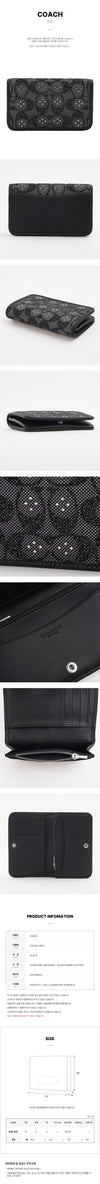 COACH SS26 ウィメンズ エッセンシャル スリム カードケース 158313646 [P]