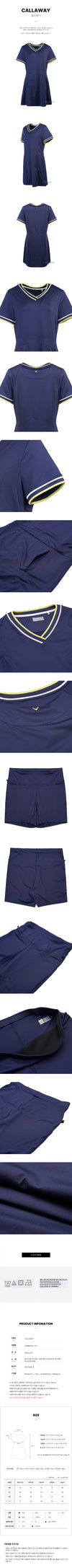 CALLAWAY Damen V-Ausschnitt Kleid 410 53400297 [P]