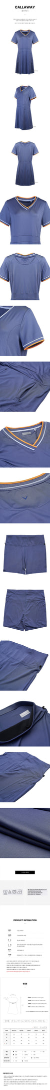 CALLAWAY Damen V-Ausschnitt Kleid 480 53400295 [P]
