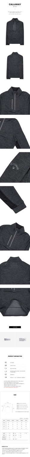 CALLAWAY Männliches Half-Zip T-Shirt CGKFC013 003 57207608 [P]